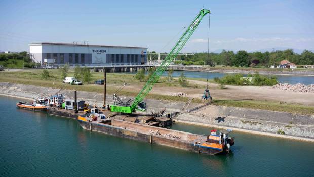 SARS renforce sa flotte fluviale avec Sennebogen