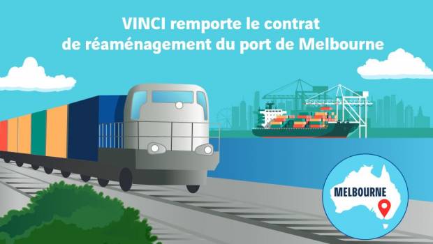 Vinci réaménage les infrastructures du port de Melbourne