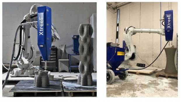 Spie batignolles acquiert une cellule d'impression 3D béton