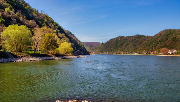 Travaux de restauration de la continuité écologique sur le Rhin
