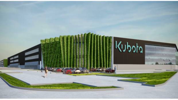 Nouveau centre de logistique européen pour Kubota