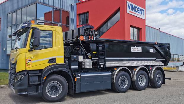 Des bennes Vincent en Hardox 500 Tuf.