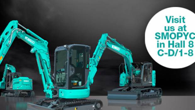 Kobelco présent à Smopyc