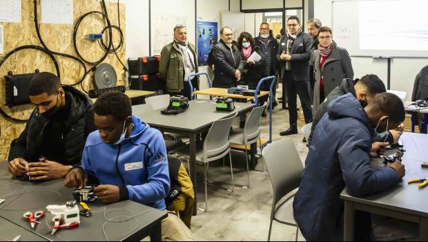 Mérignac : inauguration du nouveau Campus Électricité et Environnements connectés