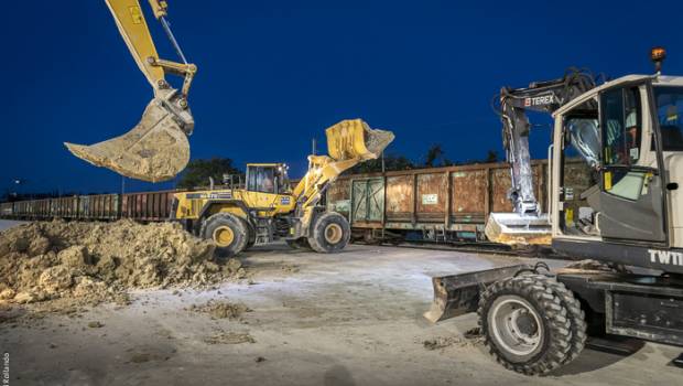 ITE : une solution utilisée par la SGP pour évacuer les déblais