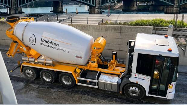 Unibéton met en circulation des camions-toupies gages de sécurité