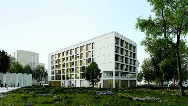 Poitiers, lancement des travaux de construction d’une résidence pour jeunes