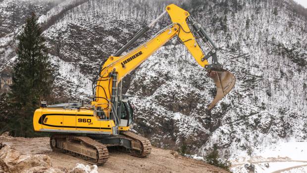 La pelle Liebherr R960 SME poursuit sa conquête mondiale