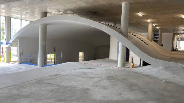 Montpellier : une large gamme de bétons pour l’Atrium