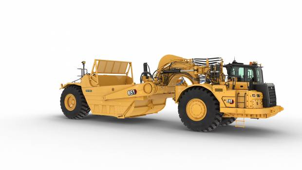 Caterpillar relance la décapeuse Cat 651