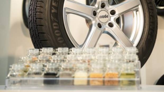 Un pneu Goodyear contenant 70% de matériaux renouvelables