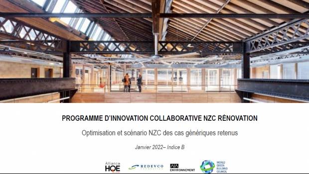 Le projet de recherche NZC Rénovation ouvre des perspectives