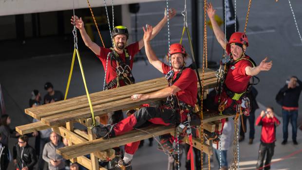 Les cordistes reviennent s'affronter à Lyon