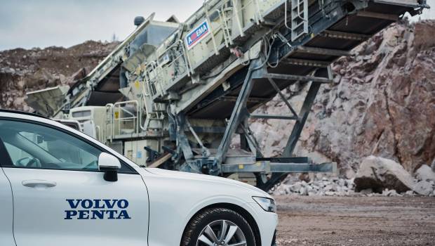 ABBEMA équipe son Lokotrack LT330D avec Volvo Penta