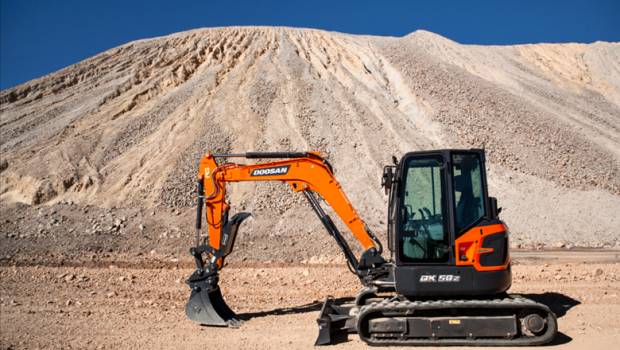 Doosan prépare une nouvelle offre sur les mini-pelles