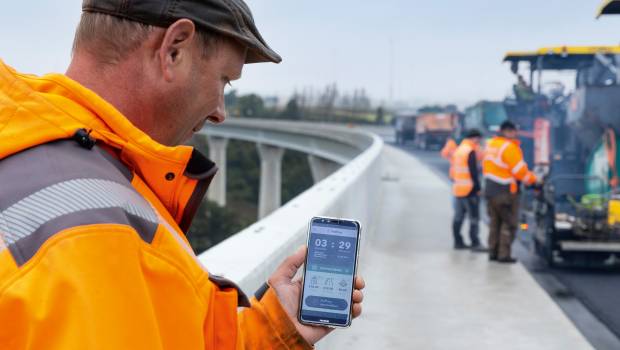 Les solutions numériques de Vögele assurent la qualité de pose