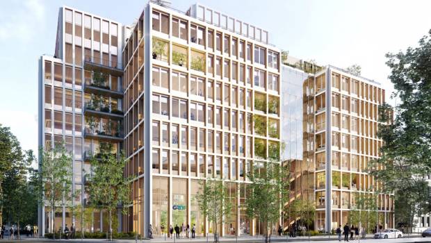 Un nouveau siège social bas carbone pour GRDF