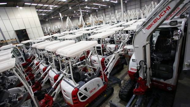 Takeuchi établit un nouveau record de ventes au Royaume-Uni et en Irlande en 2021
