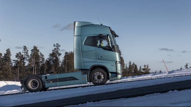 Une fonctionnalité de sécurité brevetée dans les camions électriques Volvo