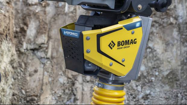 Bomag lance une pilonneuse électrique