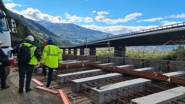 Fin des travaux sur la descente des Egratz en Haute-Savoie