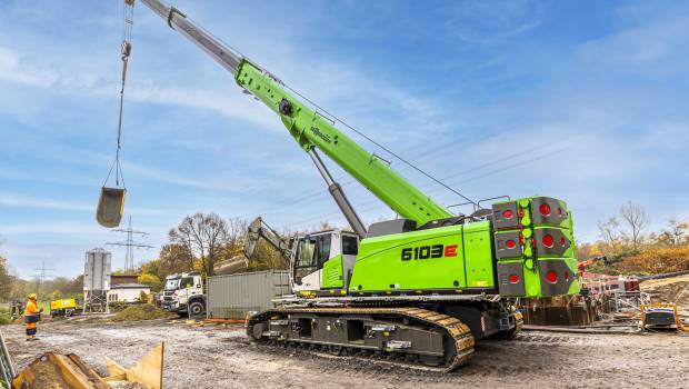 Sennebogen enrichit sa gamme de grues télescopiques