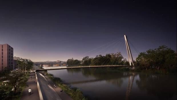 Toulouse : quatre nouvelles passerelles sur la Garonne