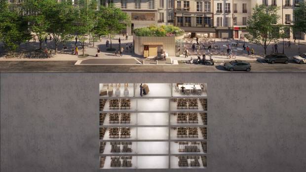 L’Immeuble Inversé : une reconversion en réponse au contexte de l’hyper-centre parisien