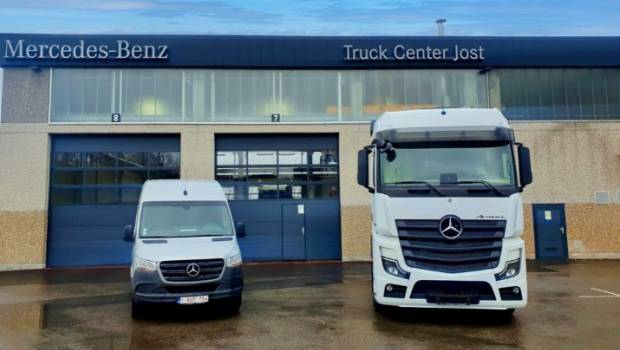 En Belgique, Truck Center Jost rejoint SAGA Mercedes-Benz Trucks