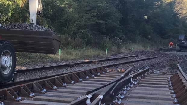 Modernisée par SNCF Réseau, la ligne ferroviaire Tours-Chinon de nouveau ouverte
