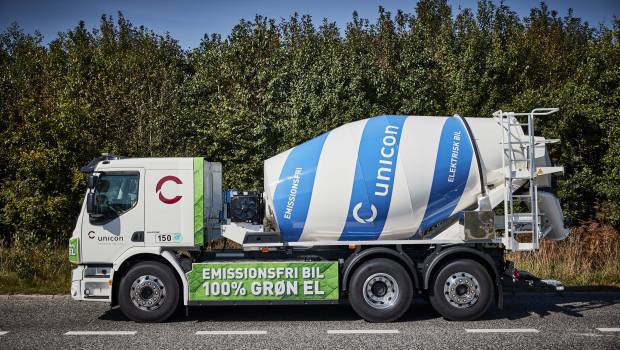 Transport de béton : Volvo Trucks fournira des camions porte-malaxeurs électriques à Unicon