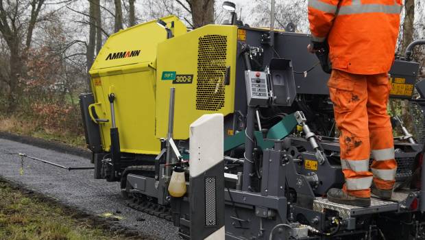 Ammann consolide sa position sur le marché des finisseurs