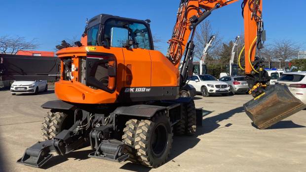 La Doosan DX100W-7 fait sa Grande Boucle