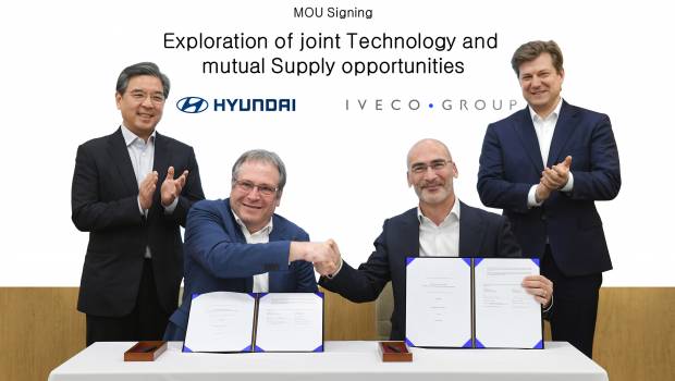 Iveco Group et Hyundai Motor main dans la main
