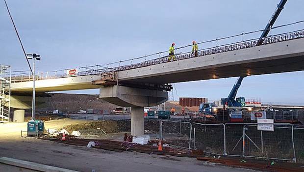 Boulogne-sur-Mer : la préfabrication pour l’élargissement du tablier de l’A16