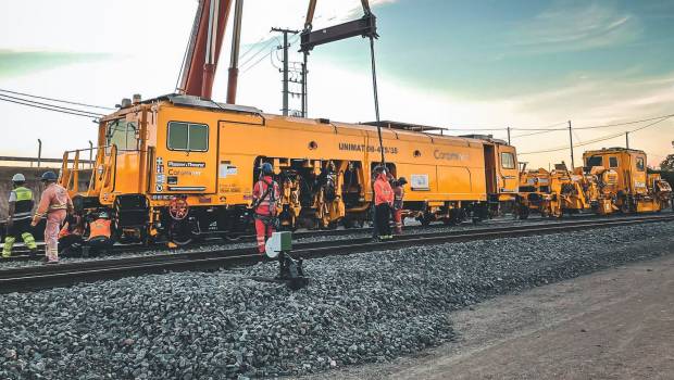 NGE reçoit deux nouvelles machines pour le projet Ferrocarril Central