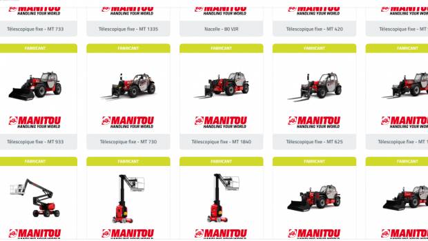 Quand Manitou se modélise