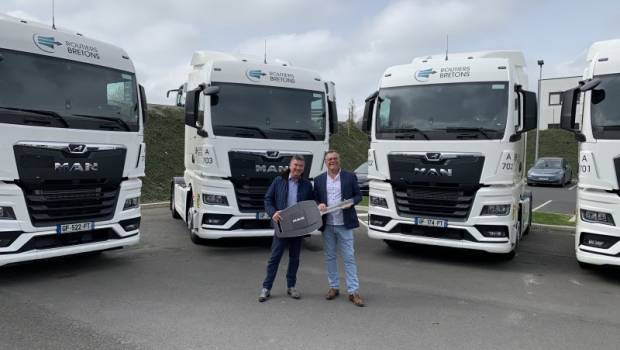 Des MAN TGX pour Routiers Bretons