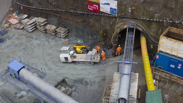 Aménagement hydroélectrique de la Sarenne : 50% du tunnel est creusé
