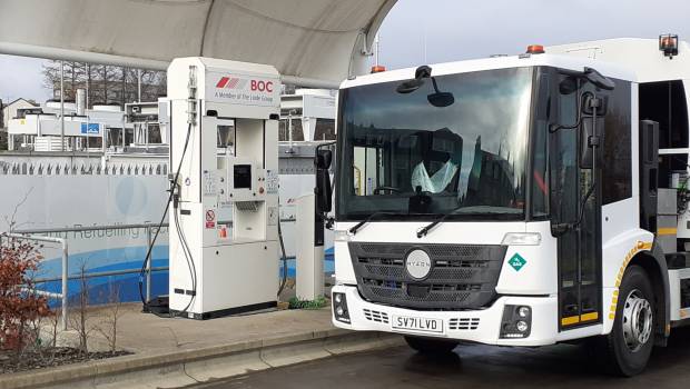 Allison Transmission équipe le premier véhicule de collecte de déchets hydrogène à pile à combustible au Royaume Uni