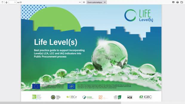 L'Alliance HQE-GBC France présente un guide des bonnes pratiques du Bâtiment durable