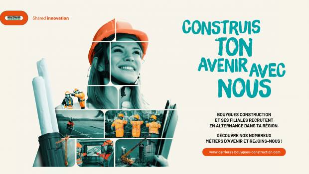 Bouygues Construction vise 1000 alternants en France en 2022