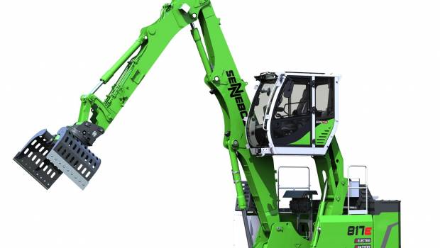 Sennebogen lance une pelle de manutention électrique sur batterie