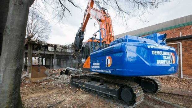 Une Doosan DX 380LC-7 pour l'Institut Pirelli