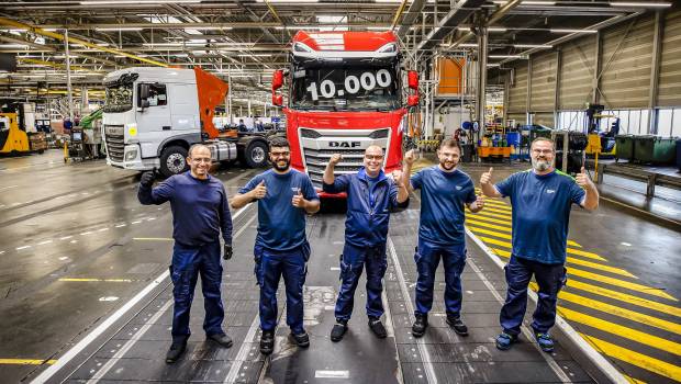 10 000 unités produites pour DAF Trucks