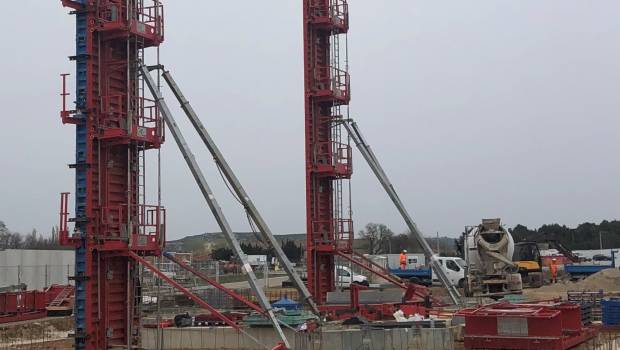 Les coffrages Hussor prennent de la hauteur !