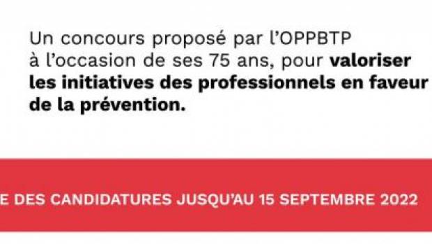 L’OPPBTP lance la deuxième édition des Victoires de PréventionBTP