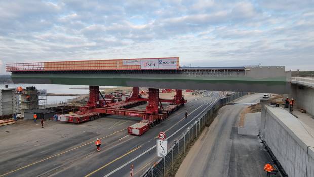 Un nouveau pont sur le Rhin à Leverkusen