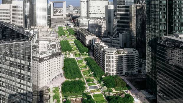 Un parc de 5 hectares sur la plus grande dalle piétonne de France