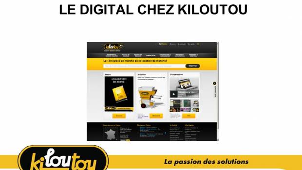TLM/ Trophée digital : Kiloutou